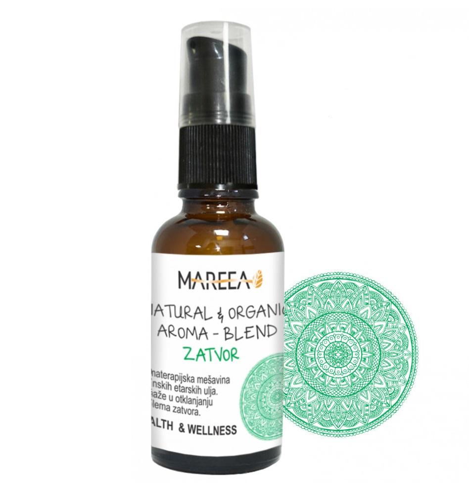 Mareea Mešavine etarskih ulja koji pomaže kod problema sa zatvorom i varenjem, 30 ml