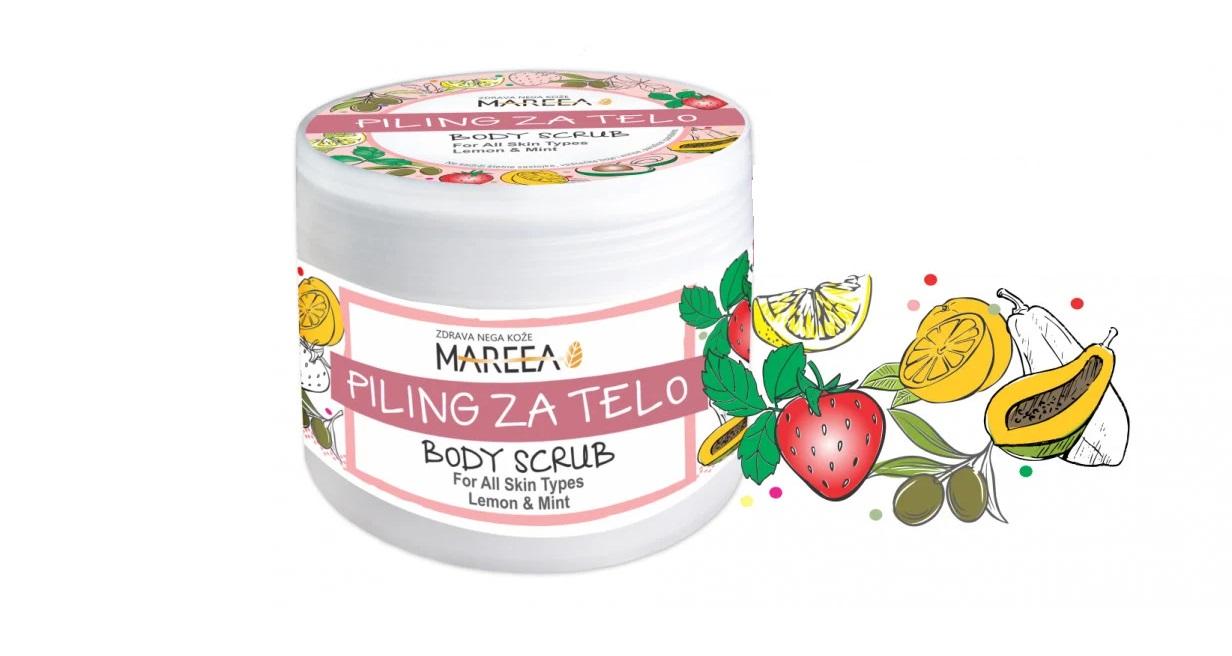 Mareea Piling za telo, 220 ml