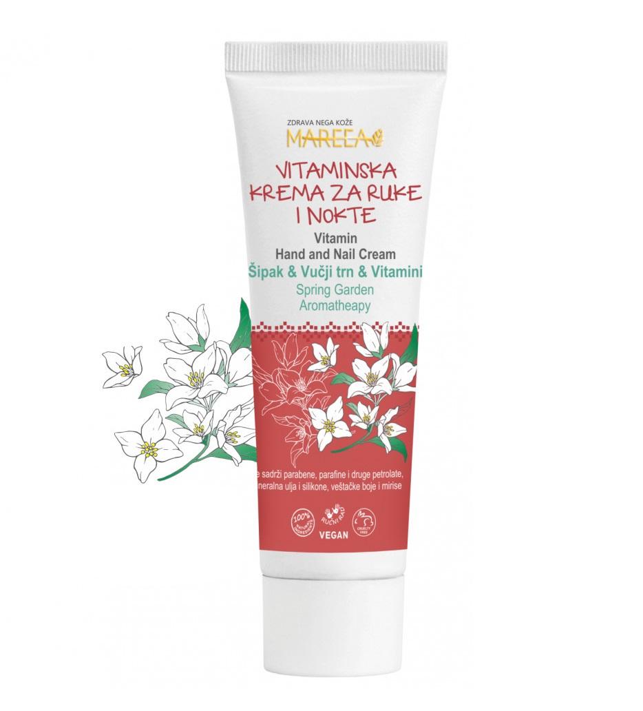 Mareea Vitaminska krema za ruke i nokte, 50 ml