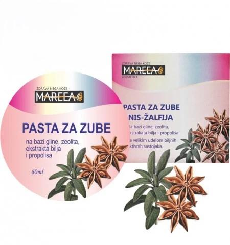 Mareea Pasta za zube, Anis i žalfija, 75 g