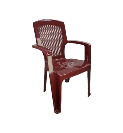 MEGAPLAST Baštenska stolica Senza, Bordo