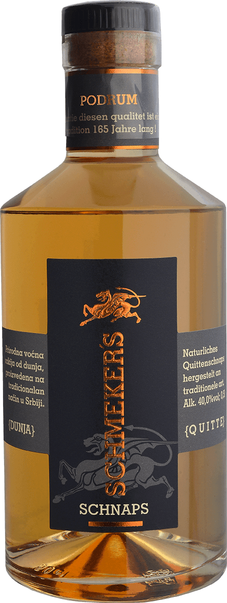 SCHMEKERS Rakija dunjevača 40% 0.5l