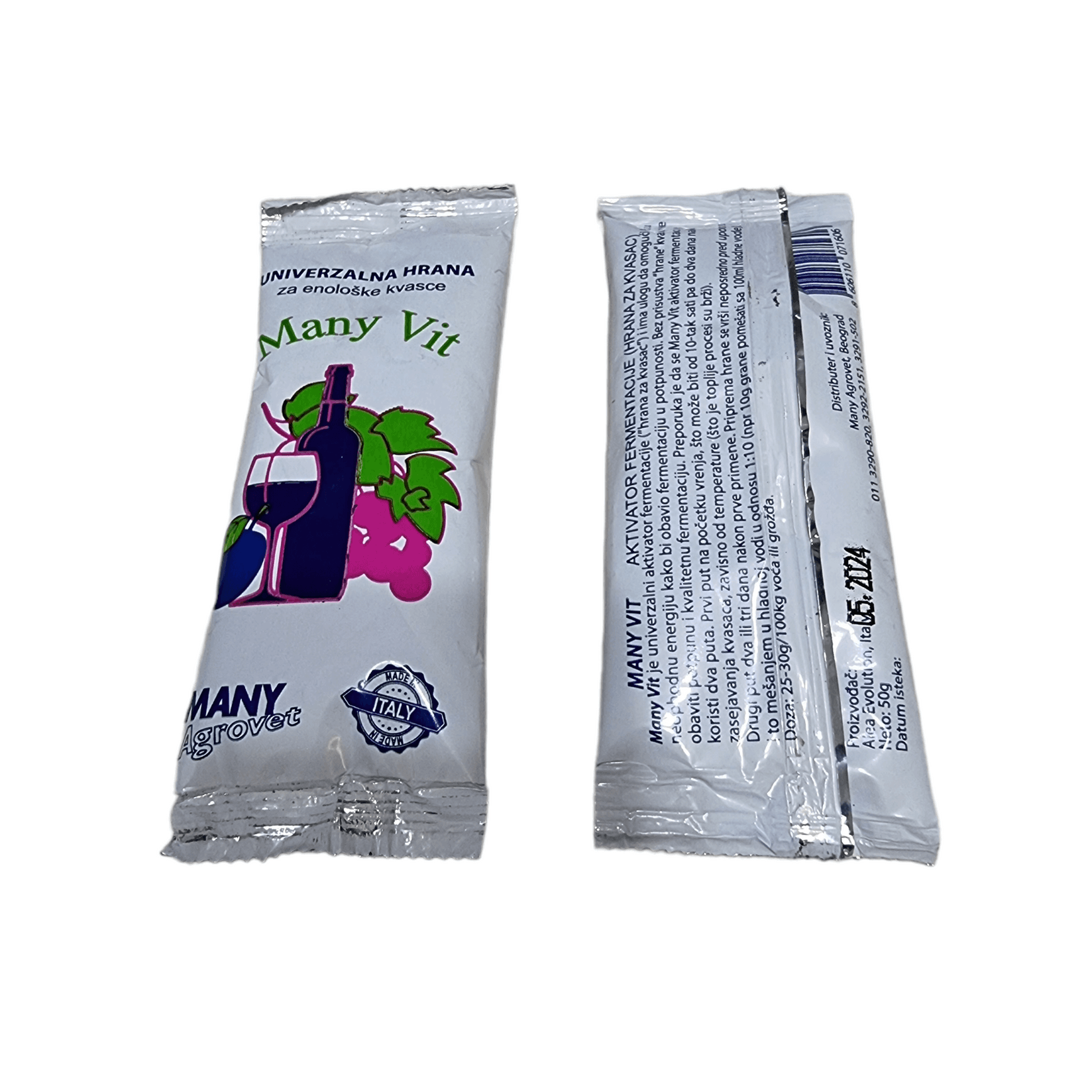 Many Agrovet Univerzalna ,,hrana'' za kvasce Vit, 50g