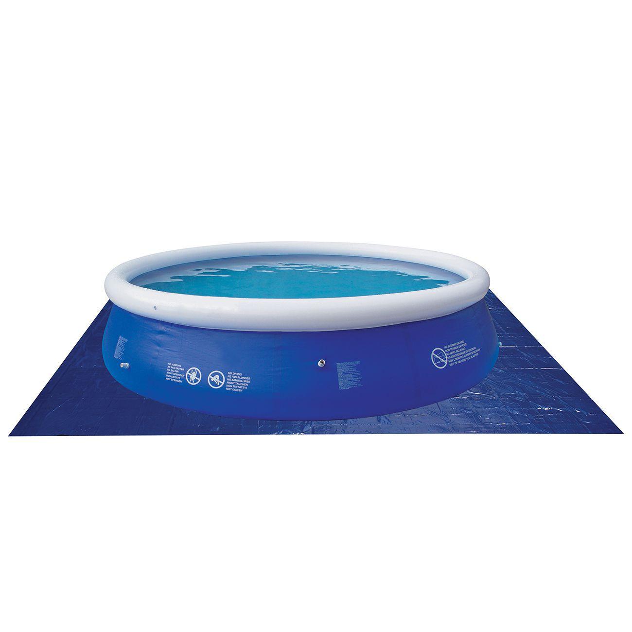 DENIS Podloga za bazen 330x330cm plava
