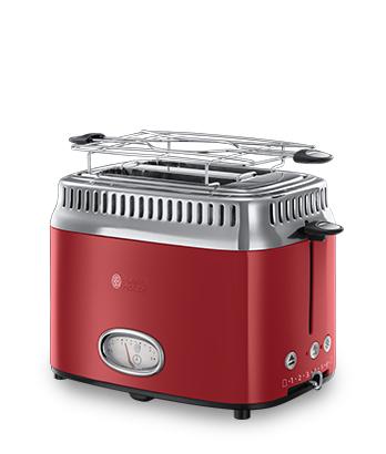 Russell Hobbs Toster 21680-56 Retro Red