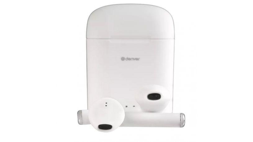 DENVER Bežične Bluetooth slušalice TWE-46 bele