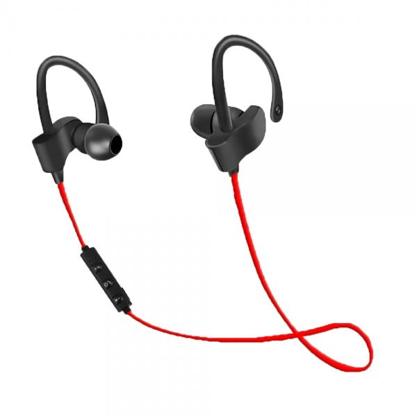 Esperanza EH188R slušalice i slušalice sa mikrofonom Bubice Bluetooth Crveno