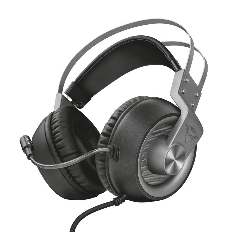 Selected image for Trust GXT 430 Ironn Slušalice sa mikrofonom Trake preko glave 3,5 mm konektor Crno