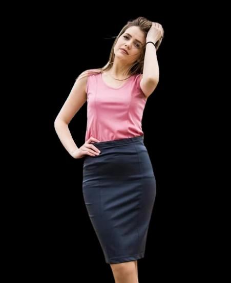 AZZURO Ženska suknja, Teget