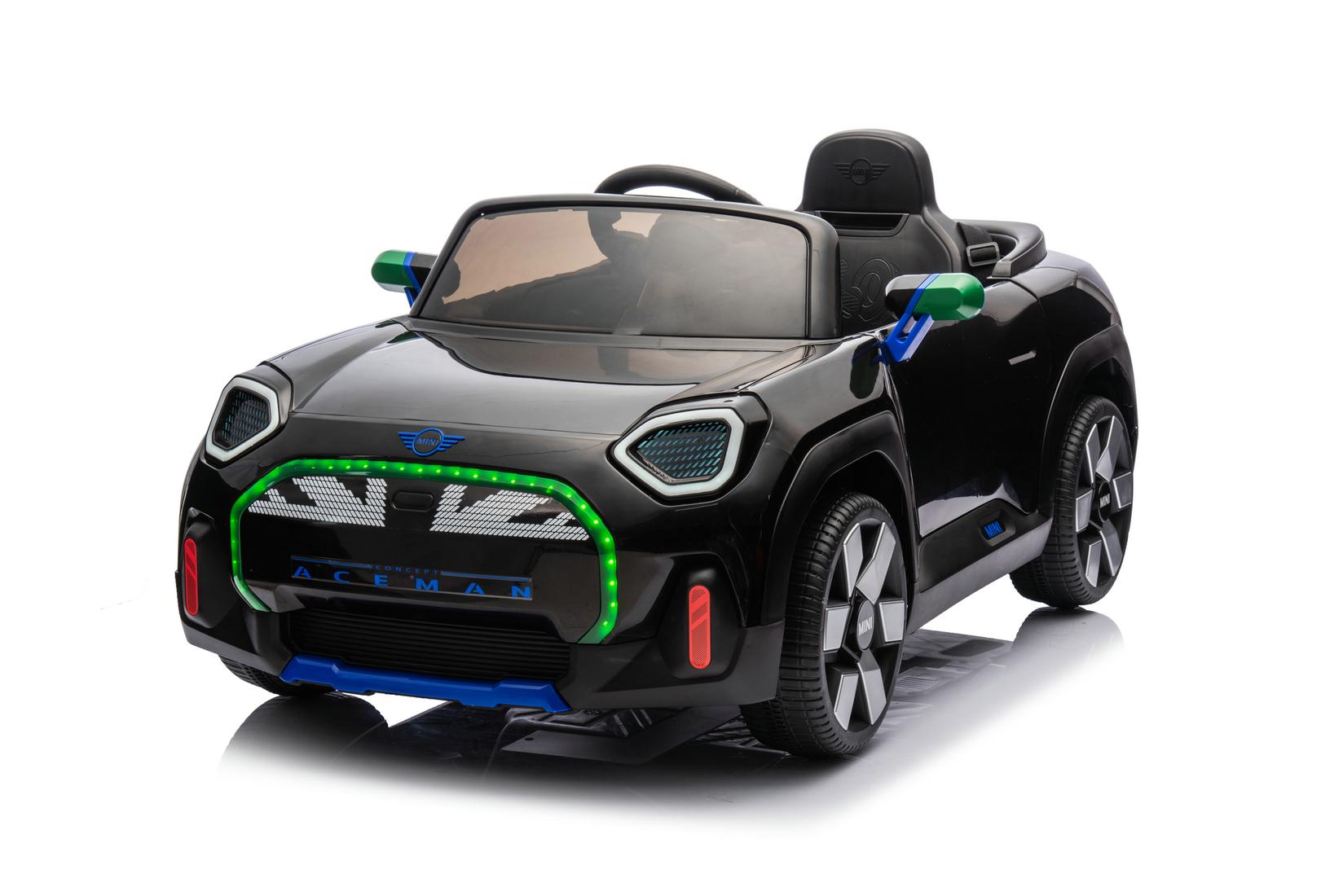 Premium Stil Dečiji Automobil na akumulator Mini Concept Aceman, Premium Oprema, Crni