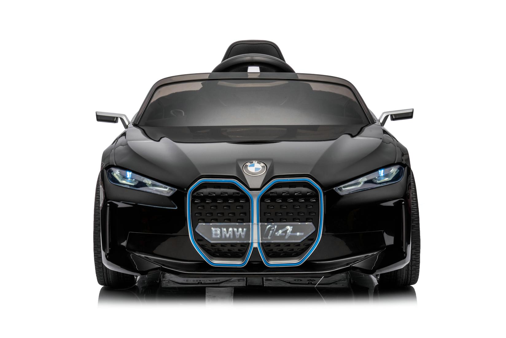 Premium Stil Automobil na akumulator za decu BMW I4, 12 V, Crni