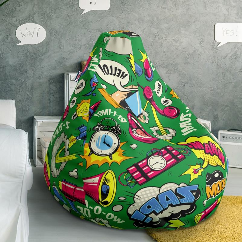 ENTERA Lazy Bag 003, Veliki, Zeleni