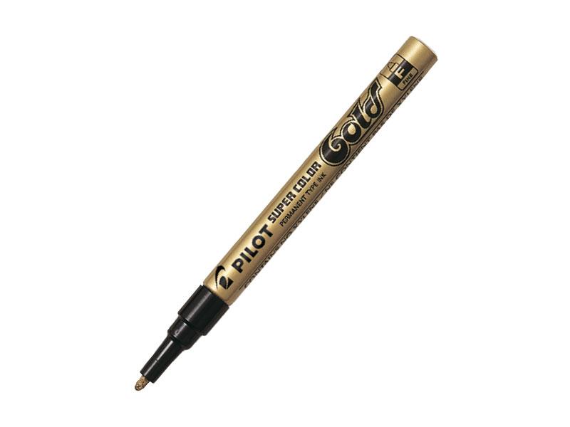 PILOT Marker Super color F, Zlatne boje