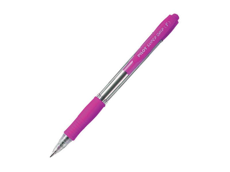 PILOT Hemijska olovka Super grip F, Roze