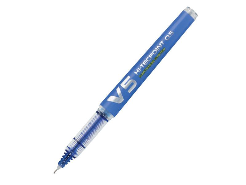 PILOT Roler olovka V5 HI-TECPOINT Refillable 0.5, Plava