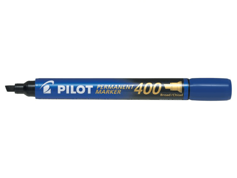 PILOT Marker 400, Permanet, Kosi vrh, Plavi