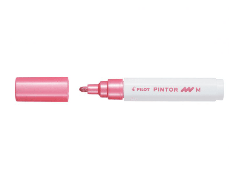 PILOT Marker Pintor M, Metalik roze