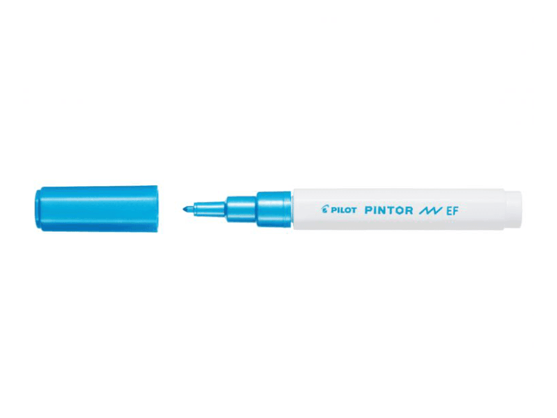 PILOT Marker Pintor EF, Metalik plavi