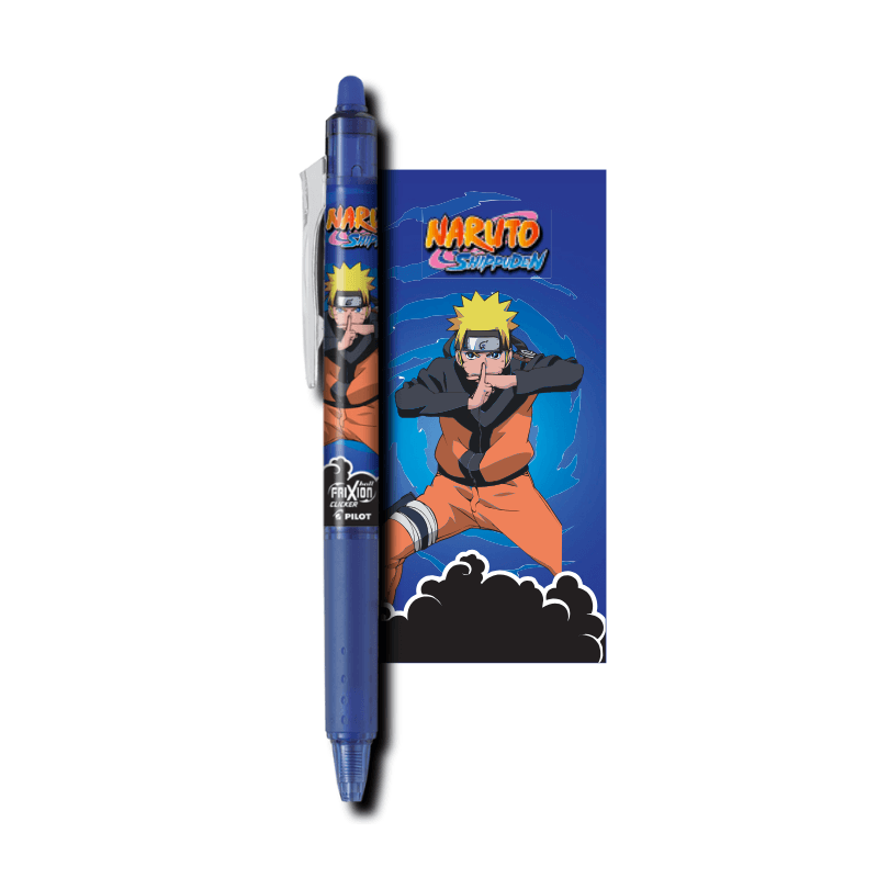 PILOT Roler olovka Naruto Frixion ball clicker, 0.7, Plava