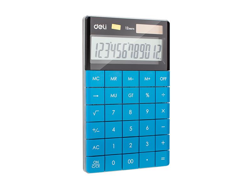DELI Kalkulator E1589P, Plavi
