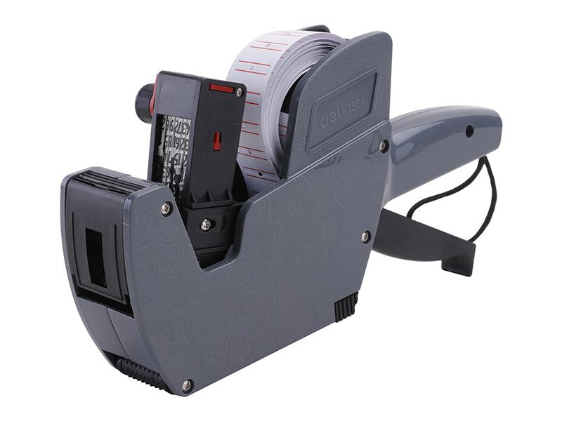 Deli Aparat za lepljenje etiketa E7504, Siva