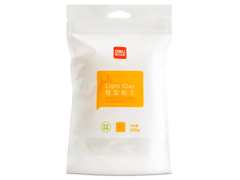 Deli Masa za moDeliranje 67841 WT, 100g, Bela