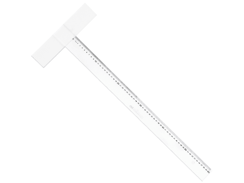 DELI Matematički T lenjir 8410, 60 cm