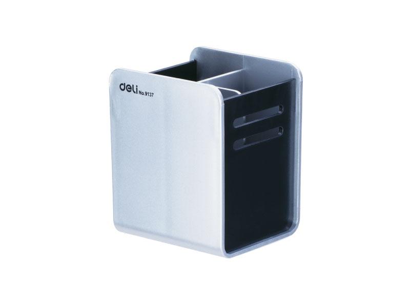 Deli Ćaša za olovke E9137, 90x80x110mm, Siva