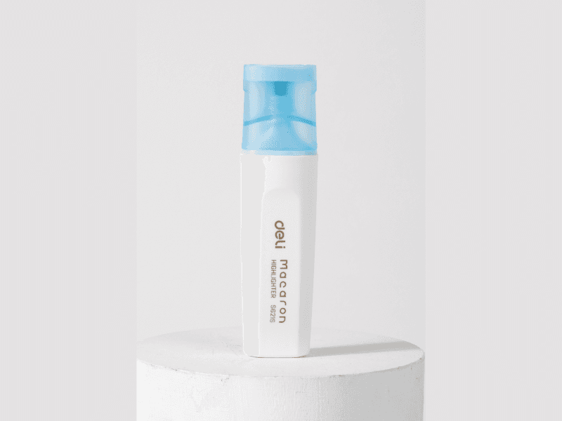 Deli Marker Macaron ES621S, Plavi