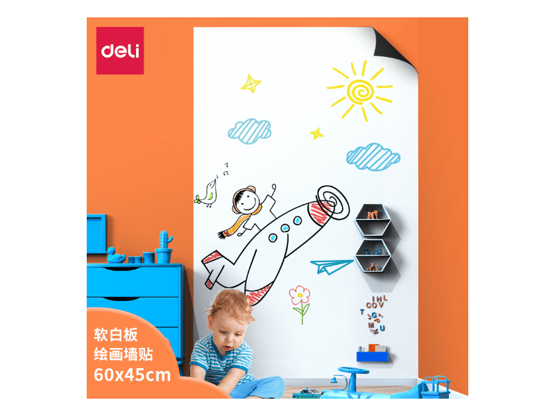 DELI Tabla 40x60cm, Magnetna i samolepljiva