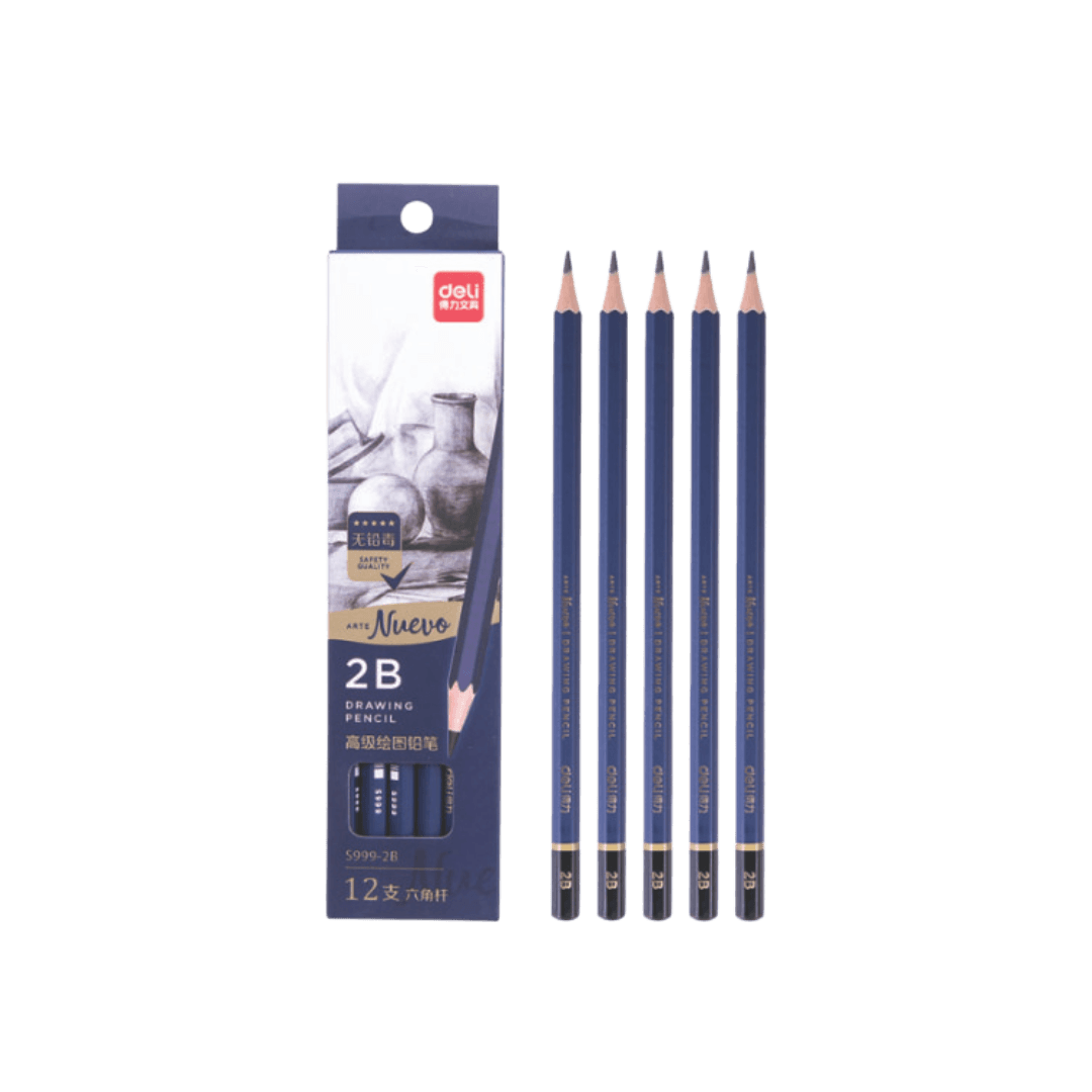 DELI Grafitne olovke 2B S999-2B, 12/1