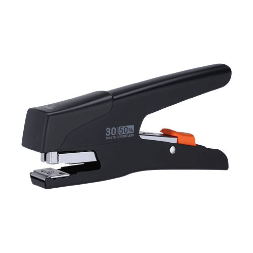 Deli Heftalica za papir E0358, 30 listova, Crna