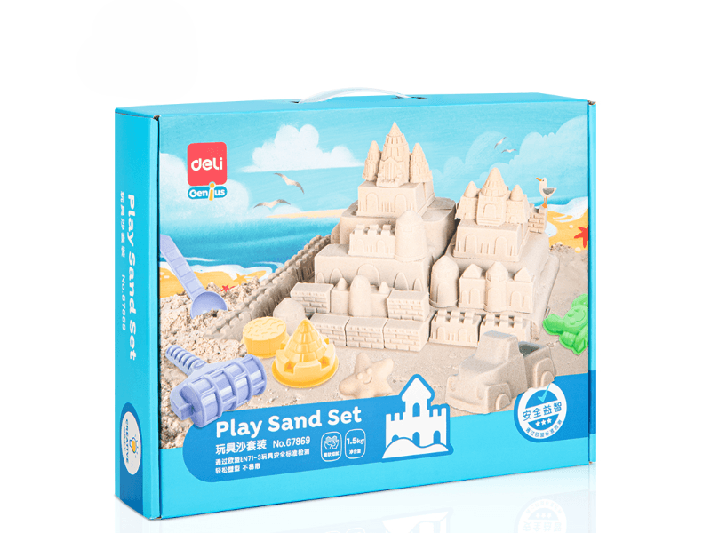 DELI Set kinetičkog pesaka sa modalama 67869, 1.5kg