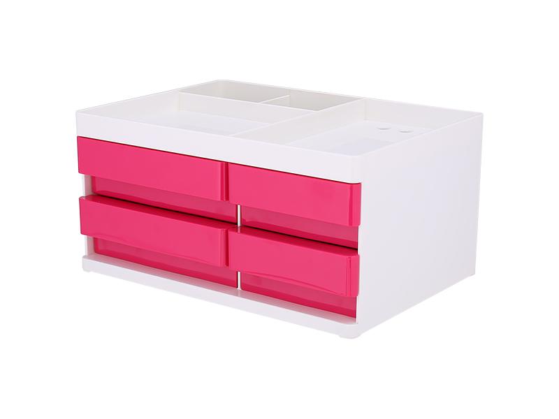 Deli Stoni organizer za dokumenta EZ25040, Belo- roze