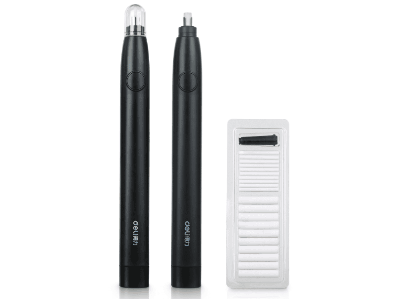 DELI Set električnih gumica 71107, Crni