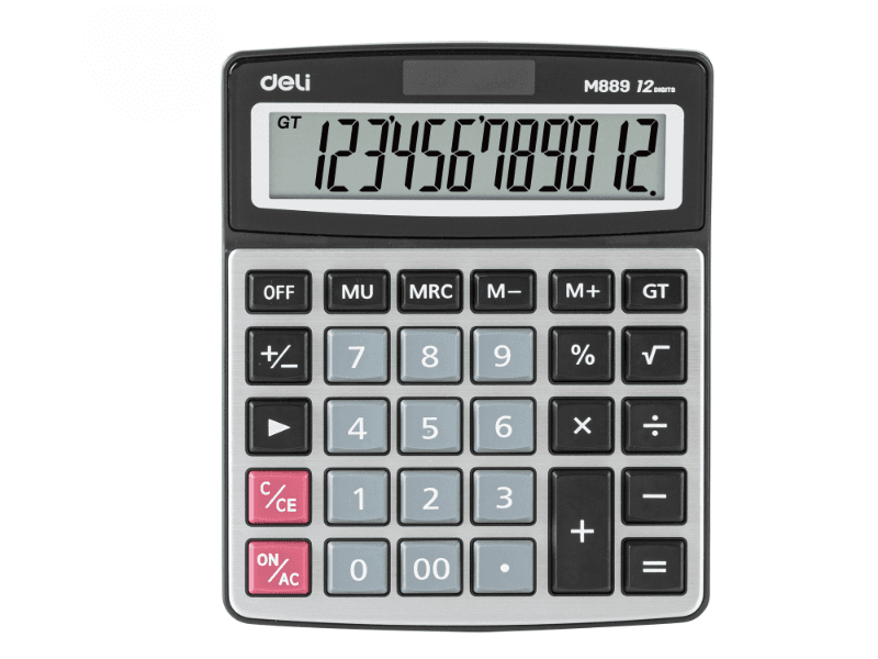 Deli Stoni kalkulator EM889, 172.5x134.5x34mm