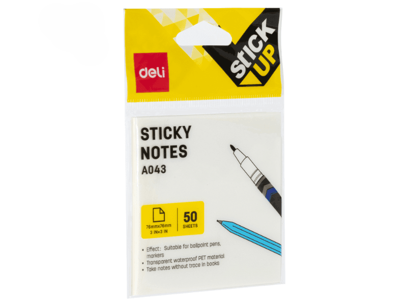 Deli Blok stikeri EA043, 76x76mm, 50 listova