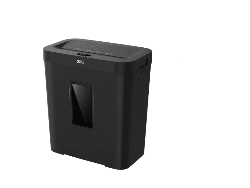 Deli Uništivač papira ET021, 8 lista, 12l, Crni