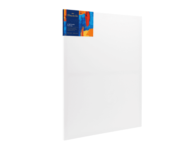 DELI Slikarsko platno na ramu EC279-11, Pamuk, 280 g/m2, 60x80 cm, Belo