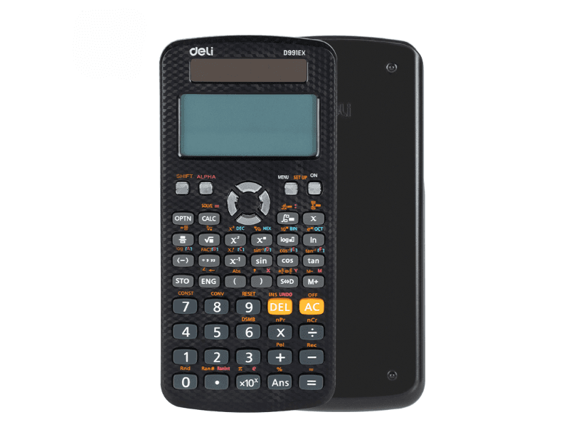 DELI Kalkulator ED991EX, Crni