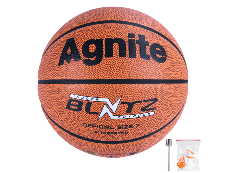 AGNITE Lopta za košarku F1164, Narandžasta