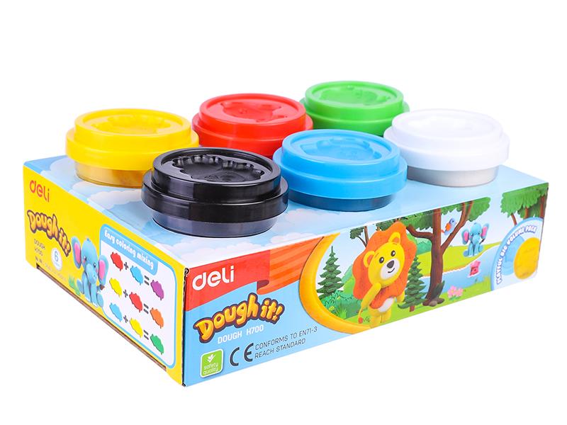 Deli Masa za moDeliranje EH700, 56g, 6 komada