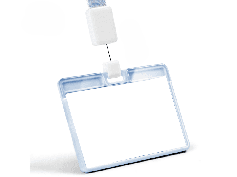 Deli Uložak za ID karticu sa trakom i potežačem 64802, Horizontalni, 54x89mm