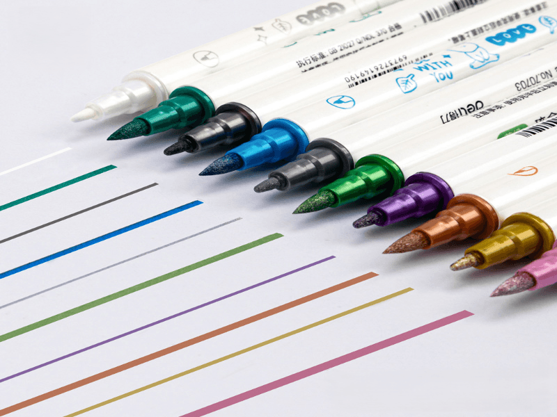 Deli Set polihromatskih markera sa dva vrha 70704, 10 komada