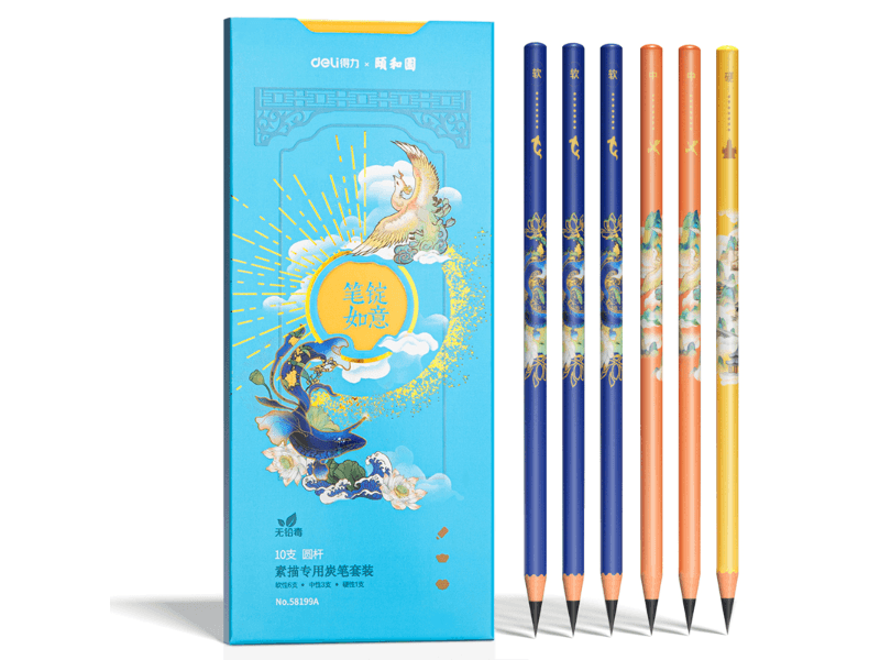 DELI Ugalj u olovci 58199A, Mix