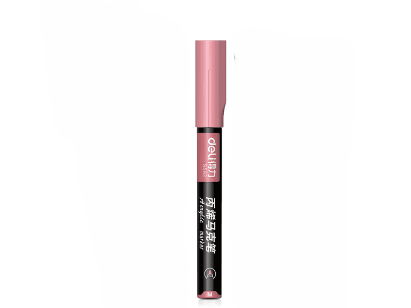 Deli Akrilni marker S584 R19, Pastel roze