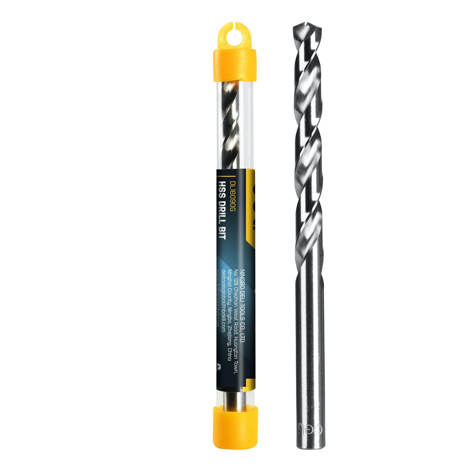 DELI Burgija spiralna HSS EDL16090G, Za metal, 9.0 mm, 1 komad