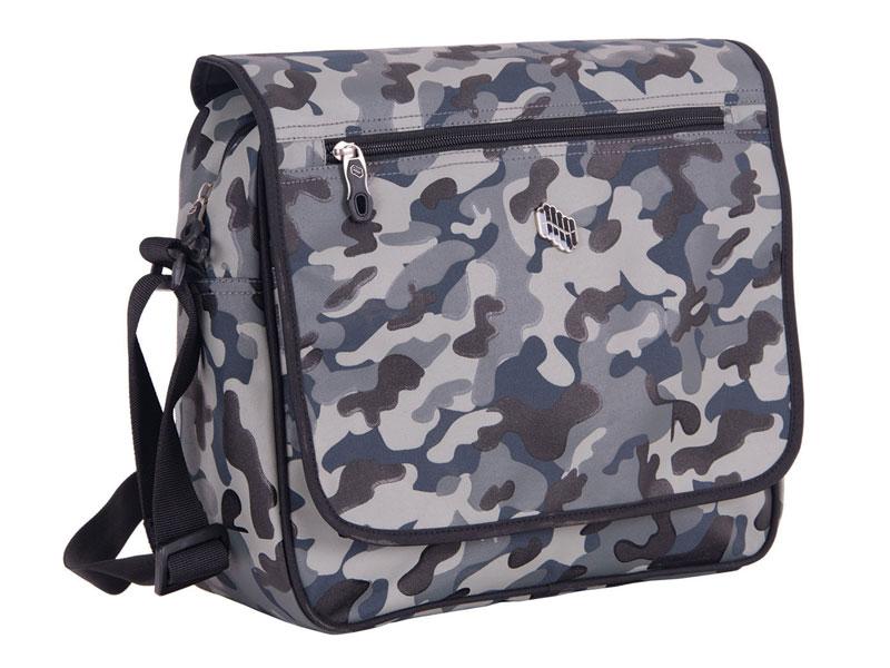 PULSE Torba na rame Military, Siva