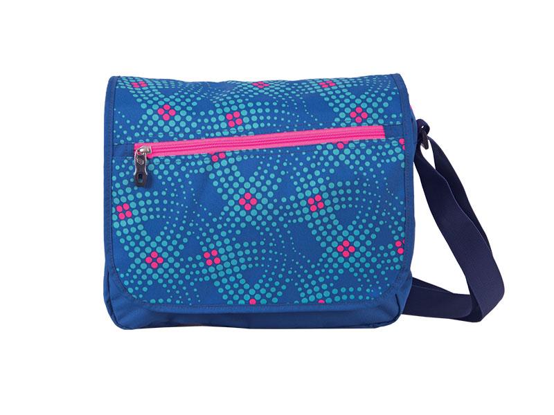 PULSE Torba na rame Cots Blue dots, Plava