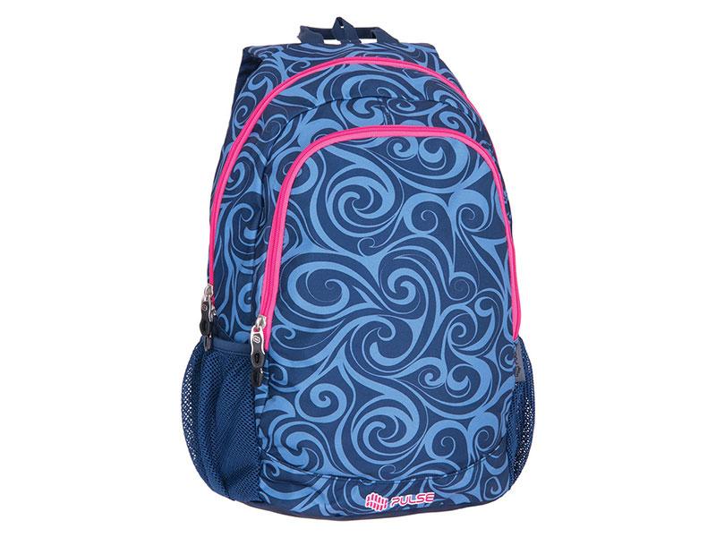PULSE Školski ranac za devojčice COTS DRAM WAVE 121261 plavi